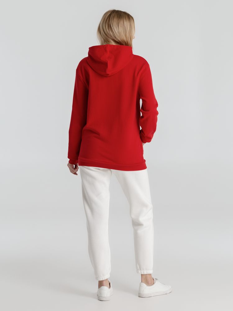 Толстовка с капюшоном унисекс Hoodie, красная / Миниатюра WWW (1000)