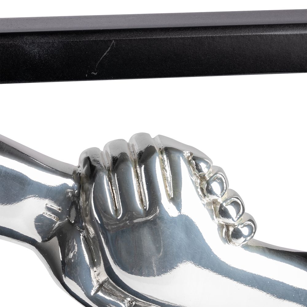 Награда «Рукопожатие», черная, уценка / Миниатюра WWW (1000)