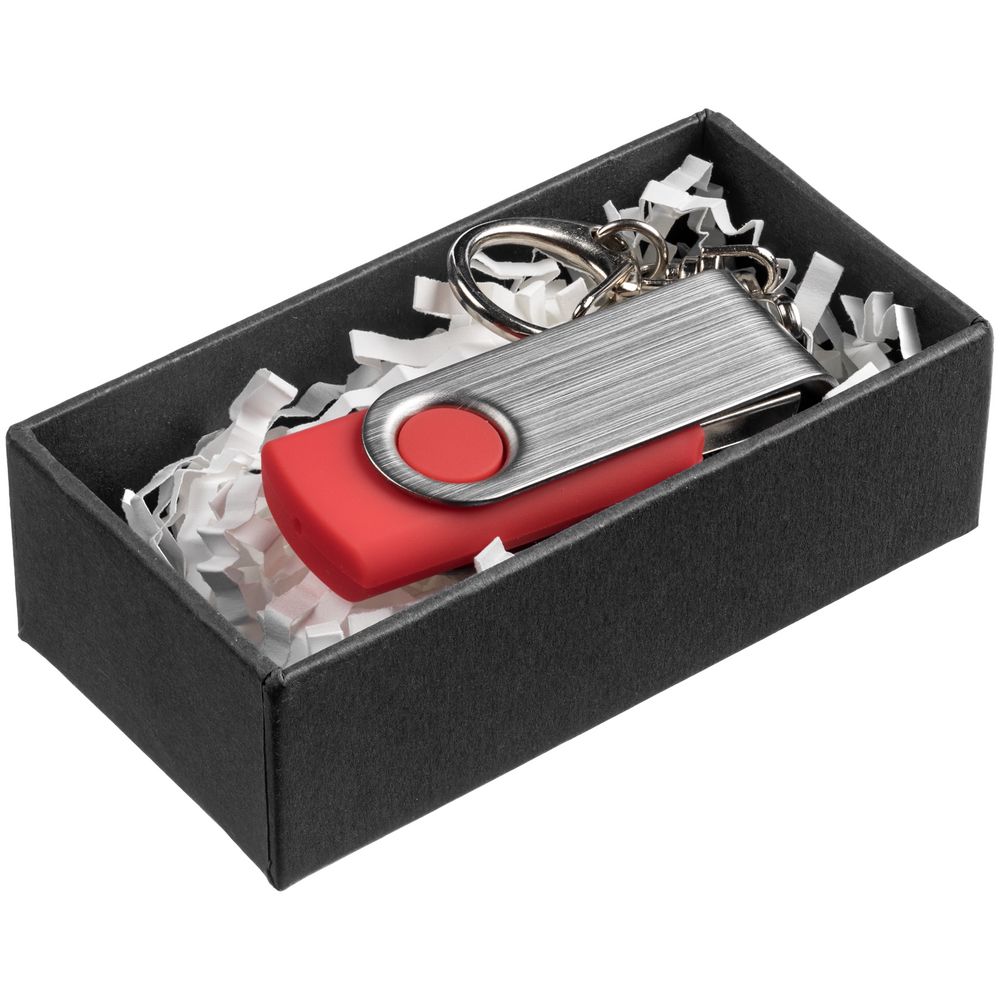 Коробка для флешки Minne, черная / Миниатюра WWW (1000)