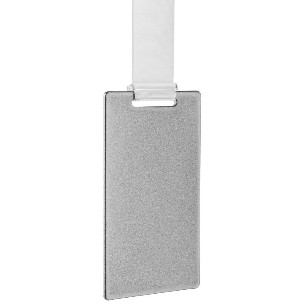 Медаль Steel Quadra, серебристая / Миниатюра WWW (1000)