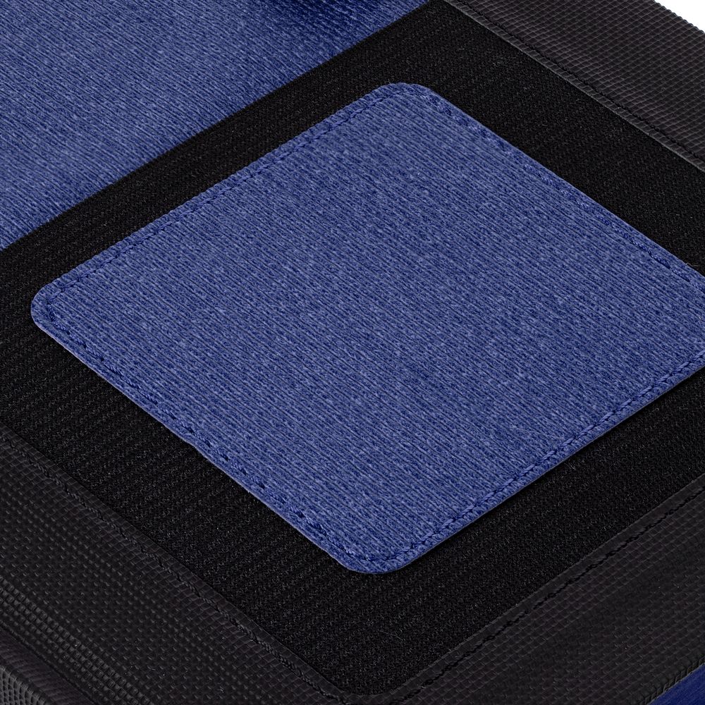 Ежедневник Mobile, недатированный, черный с синим / Миниатюра WWW (1000)