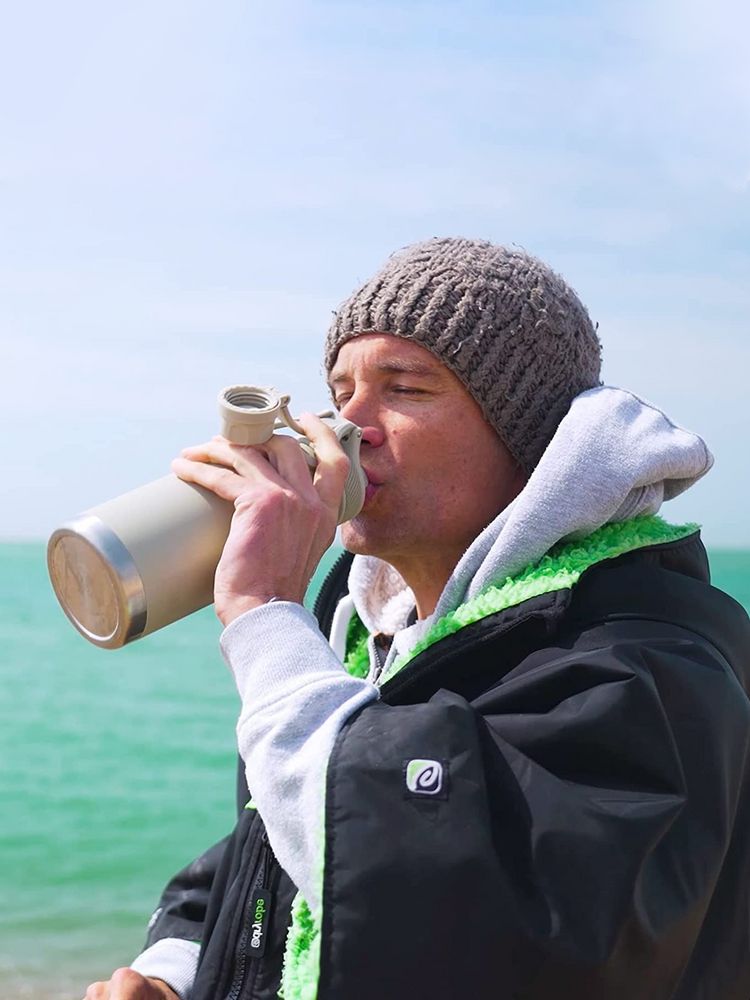 Термобутылка Fujisan XL 2.0, серая / Миниатюра имиджевого (1000)