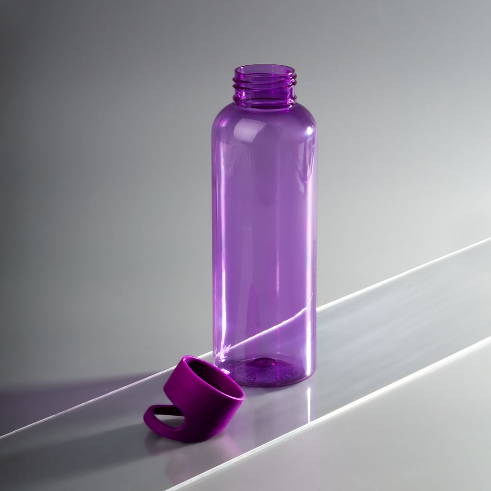 Бутылка для воды Plaske, фиолетовая / Миниатюра WWW (1000)