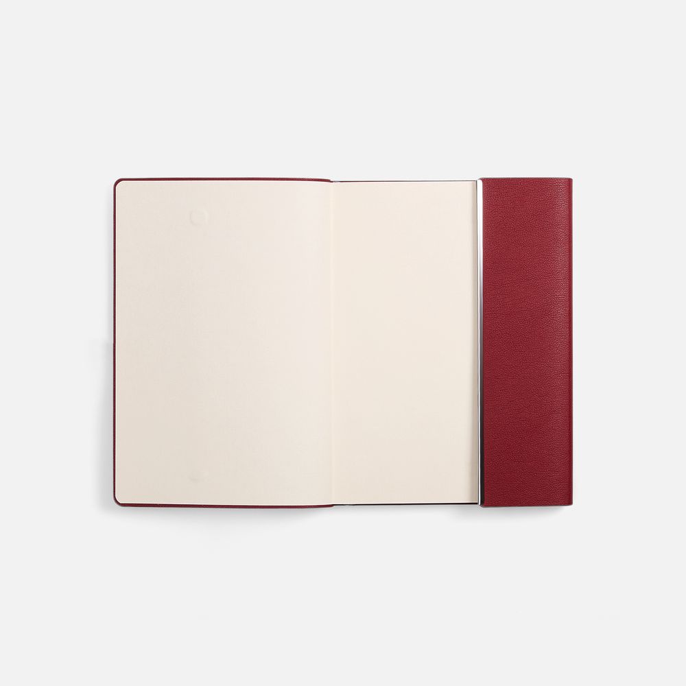 Ежедневник Petrus Flap, недатированный, красный / Миниатюра WWW (1000)