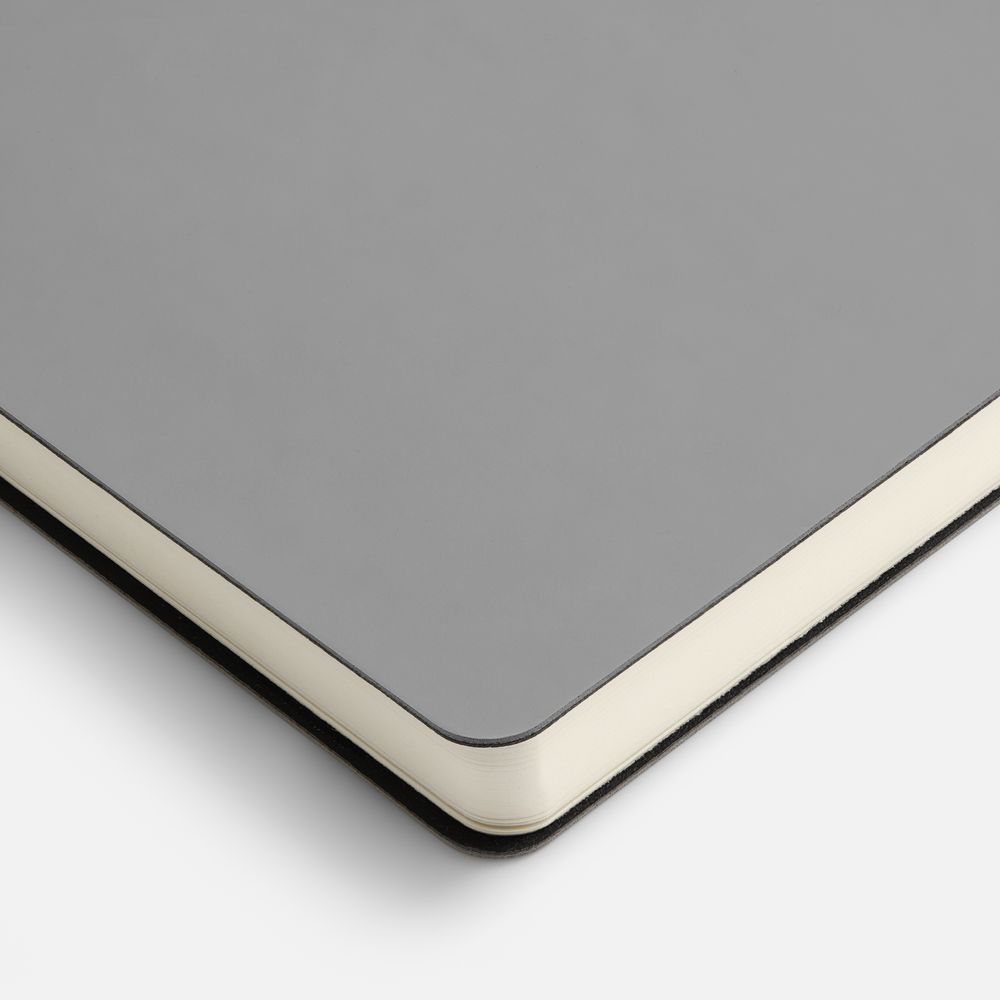 Ежедневник Flex Shall New, недатированный, серый / Миниатюра WWW (1000)