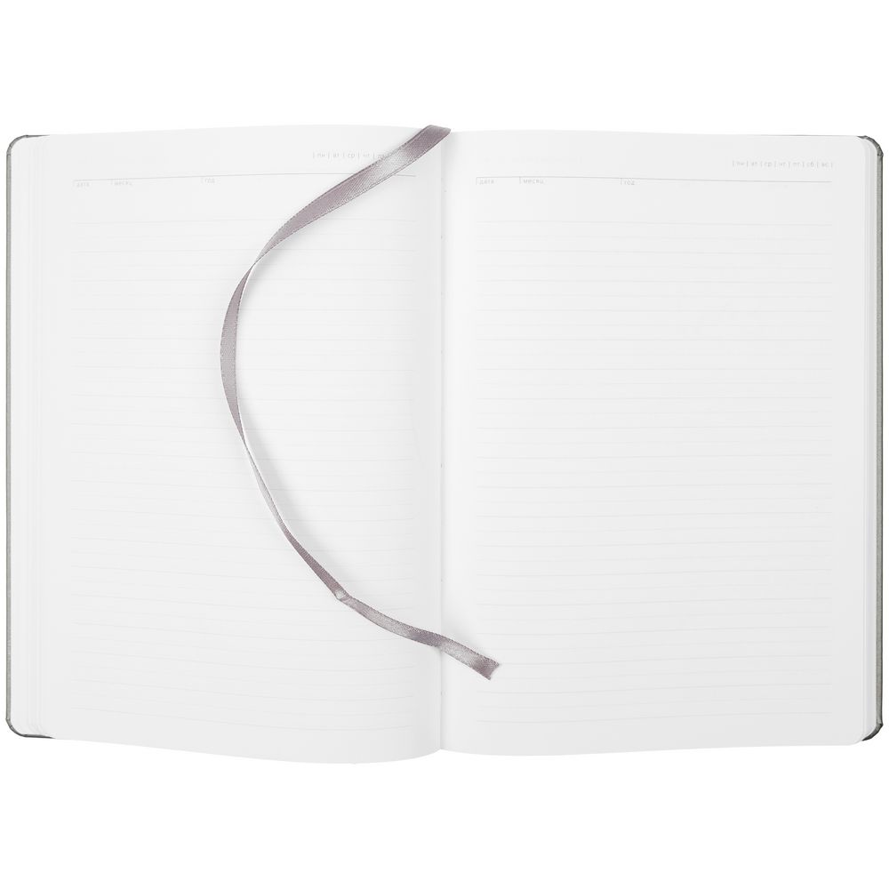 Ежедневник «История изобретений», недатированный, серый / Миниатюра WWW (1000)