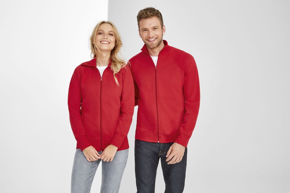 Толстовка мужская на молнии Sundae 280 белая / Миниатюра WWW (1000)