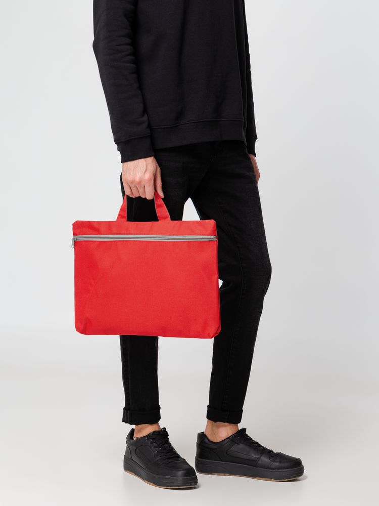 Сумка-папка Simple, красная / Миниатюра WWW (1000)