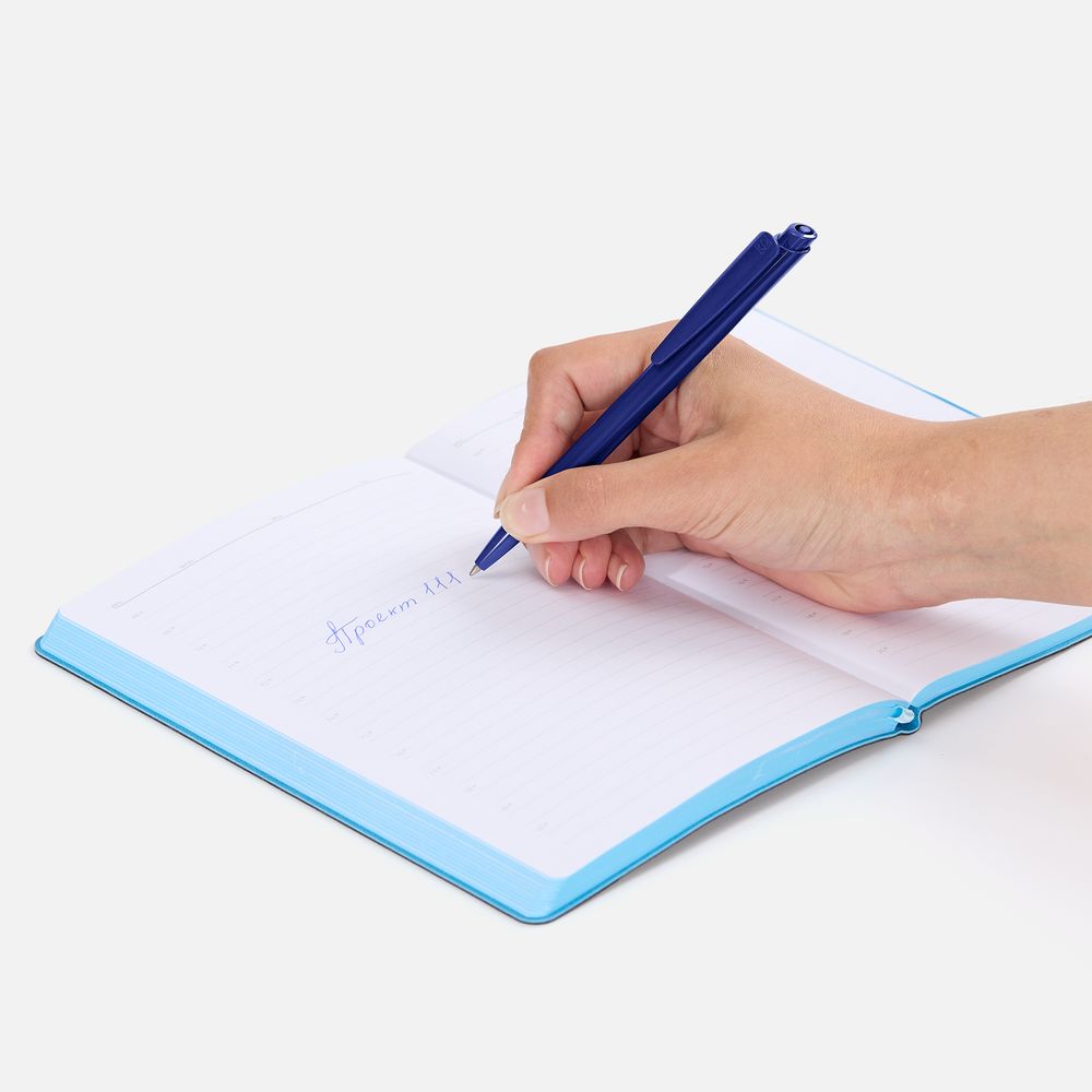 Ручка шариковая Senator Dart Polished, синяя / Миниатюра WWW (1000)