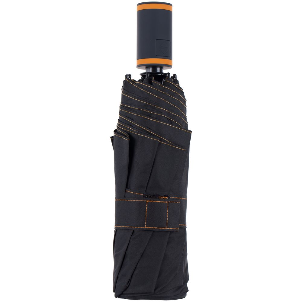 Зонт складной AOC Mini с цветными спицами, оранжевый / Миниатюра WWW (1000)