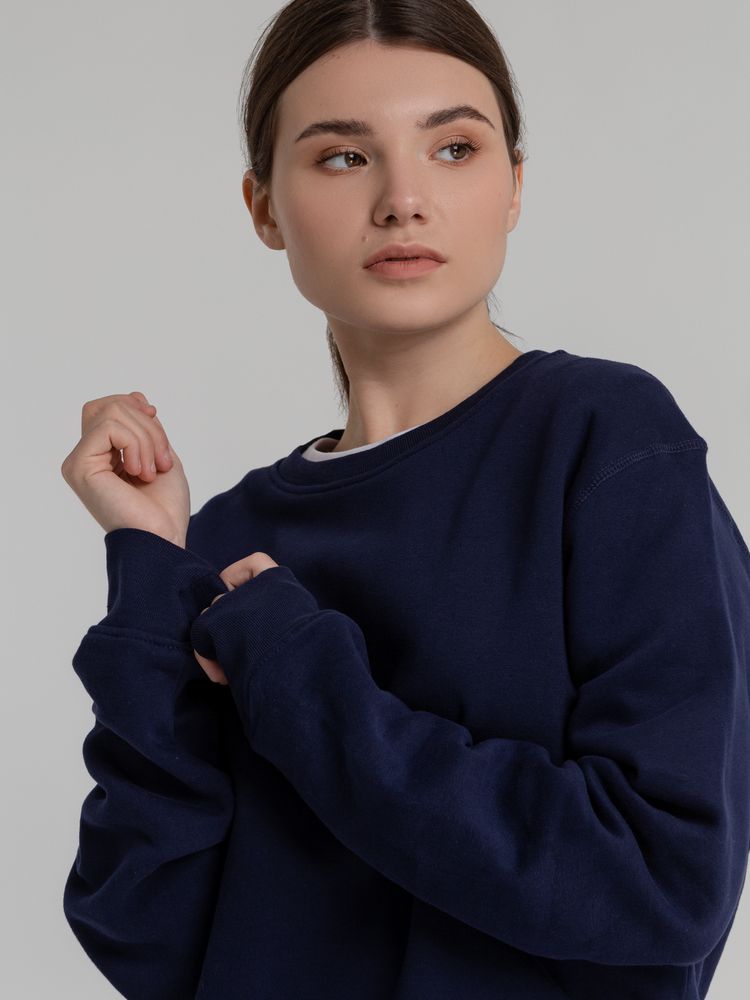 Свитшот унисекс King, темно-синий / Миниатюра WWW (1000)