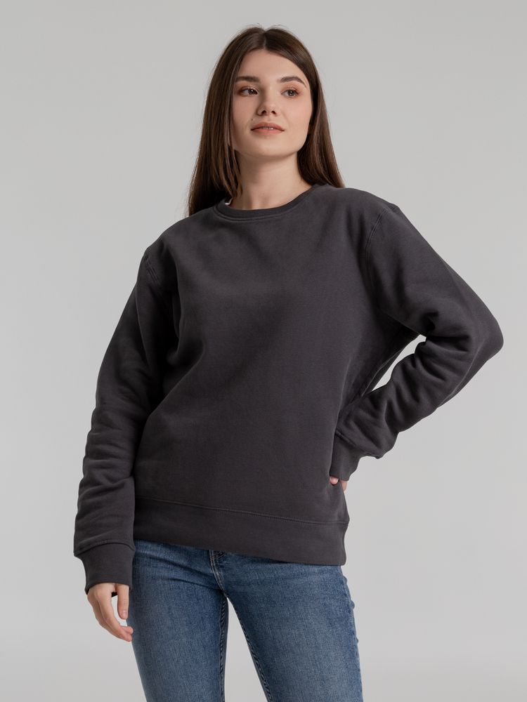 Свитшот унисекс King, темно-серый / Миниатюра WWW (1000)