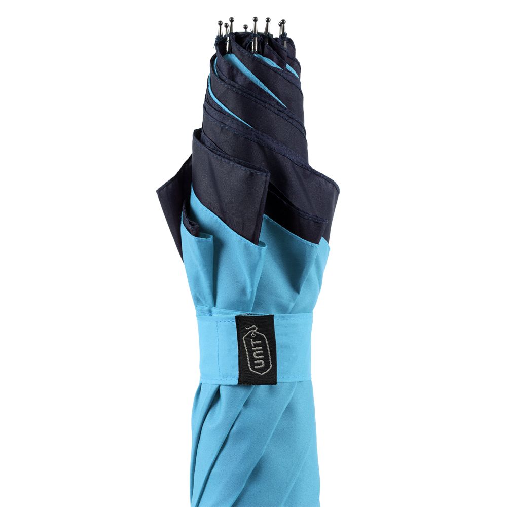 Зонт наоборот Unit Style, трость, сине-голубой / Миниатюра WWW (1000)