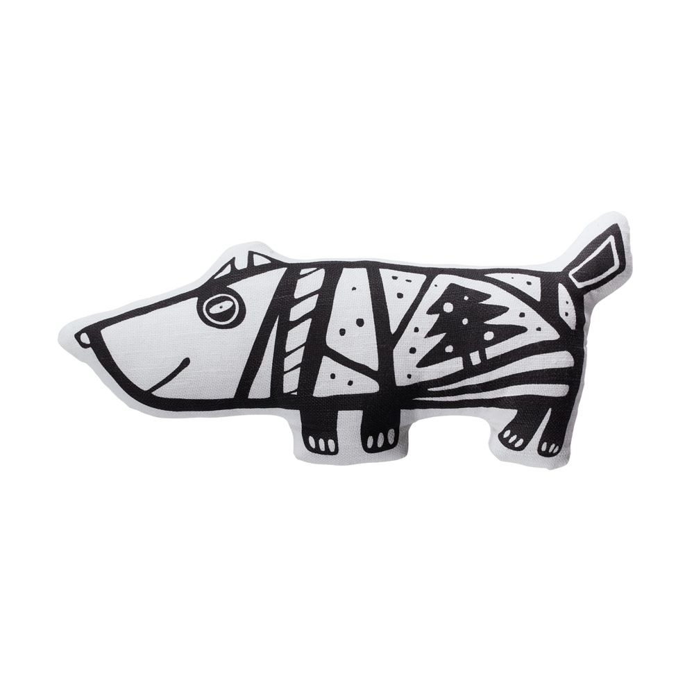 Игрушка «Собака в шарфе», малая, белая / Миниатюра WWW (1000)