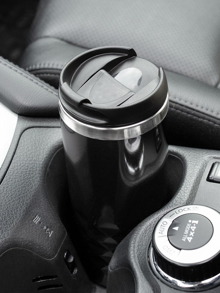 Термостакан Prism, черный / Миниатюра WWW (1000)