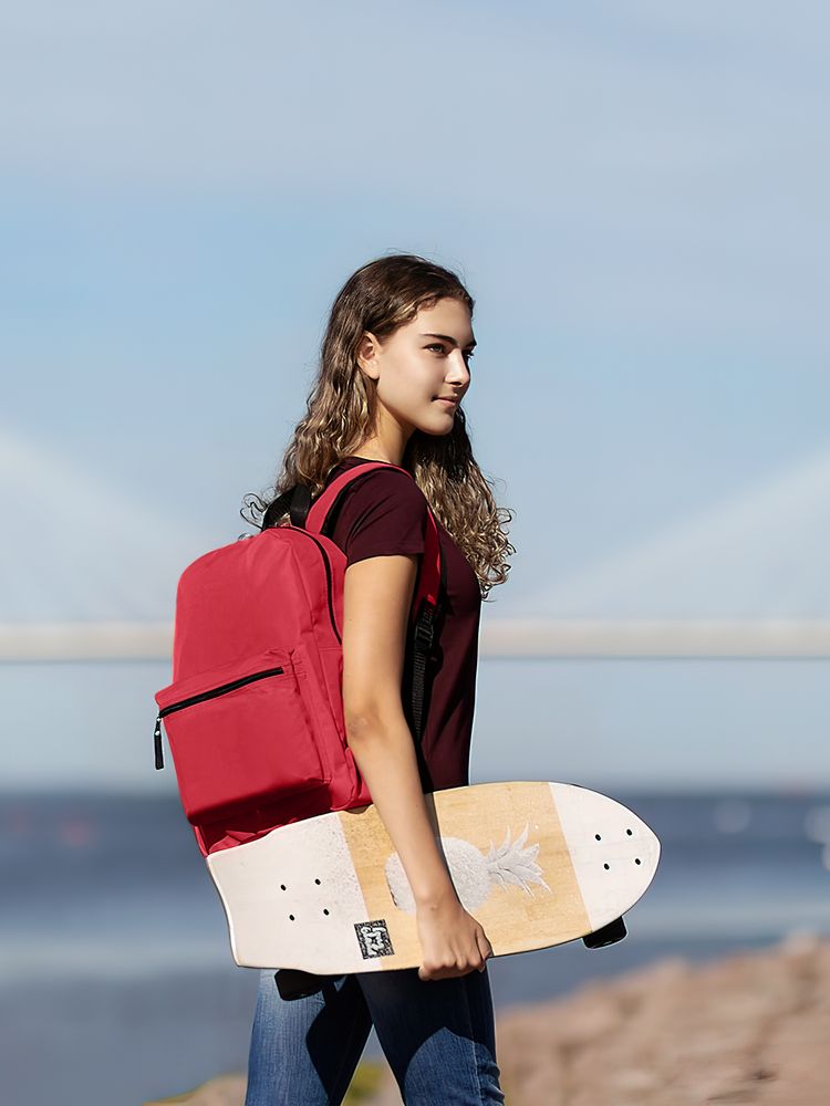 Рюкзак Base, красный / Миниатюра WWW (1000)