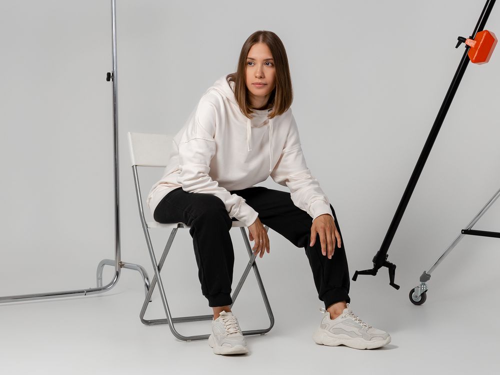 Худи унисекс Vozduh 2.0, темно-серое (графит) / Миниатюра WWW (1000)