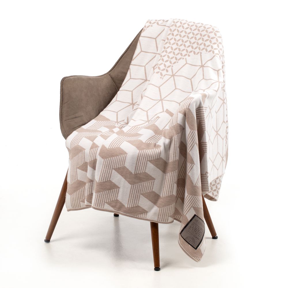 Плед Montevideo, бежевый / Миниатюра WWW (1000)