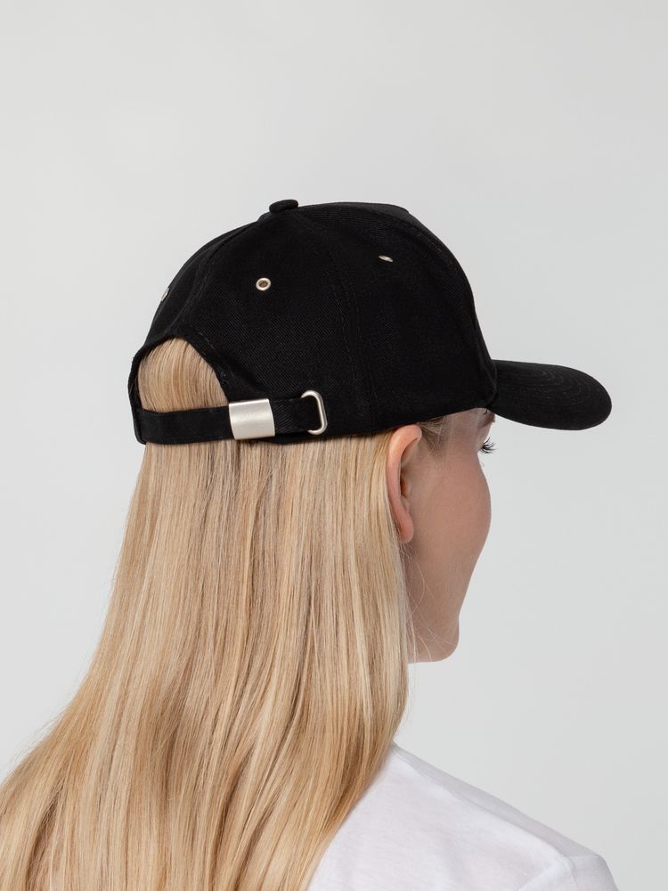 Бейсболка Standard, черная / Миниатюра WWW (1000)