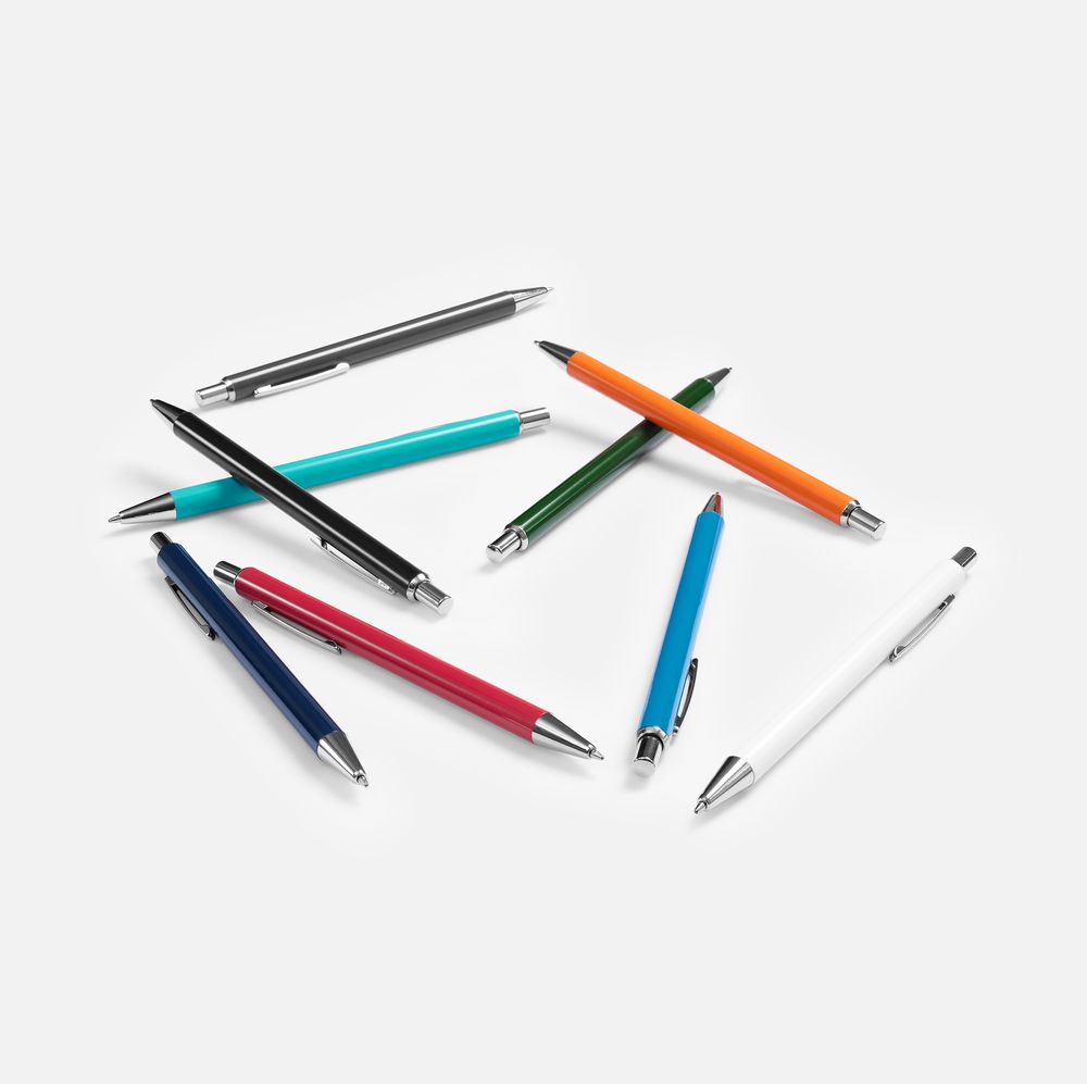 Ручка шариковая Mastermind, белая / Миниатюра WWW (1000)