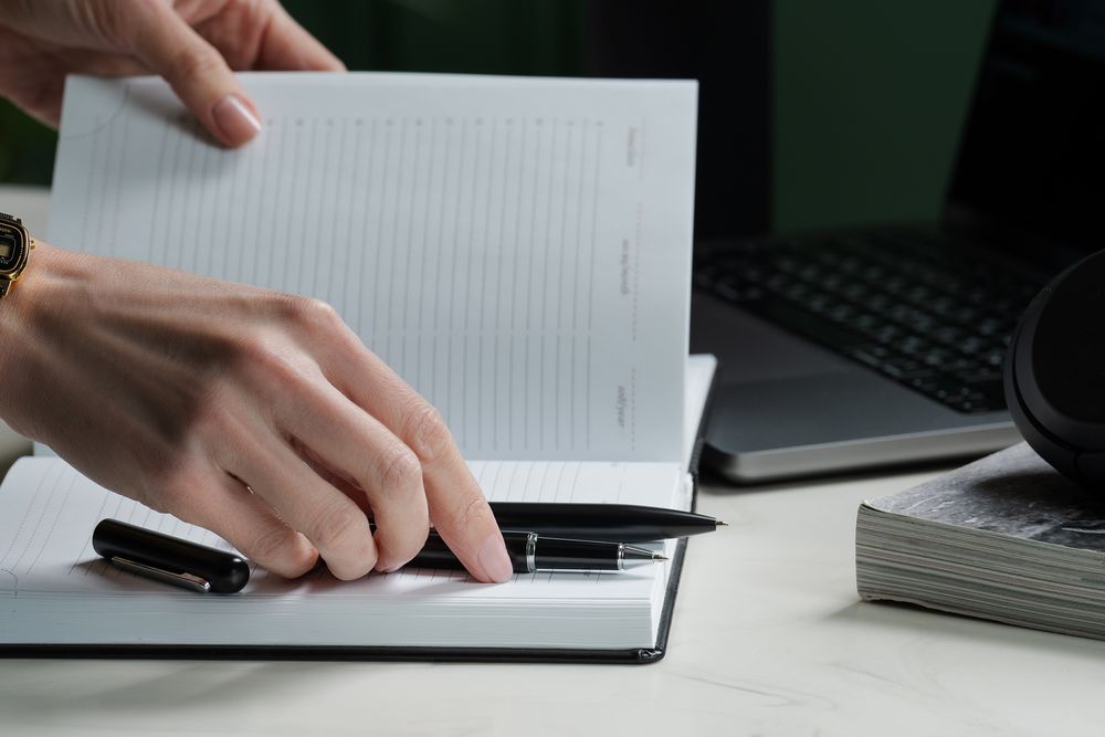 Набор Scribo, матовый черный / Миниатюра WWW (1000)