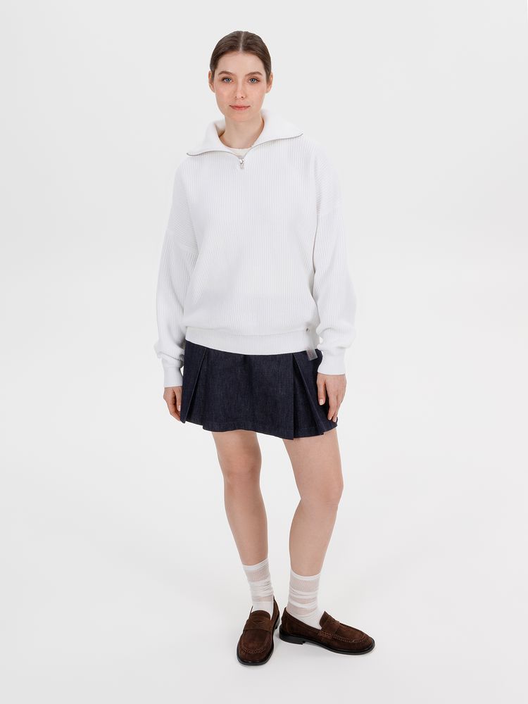 Джемпер Siluetti Birne, молочно-белый / Миниатюра WWW (1000)