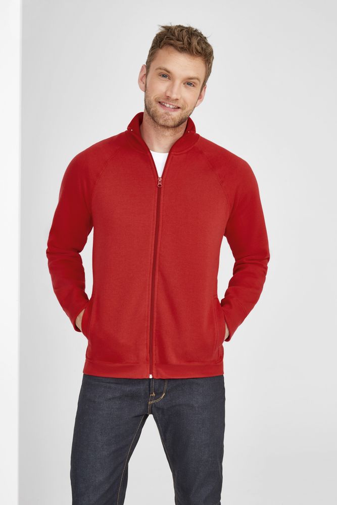 Толстовка мужская на молнии Sundae 280 белая / Миниатюра WWW (1000)