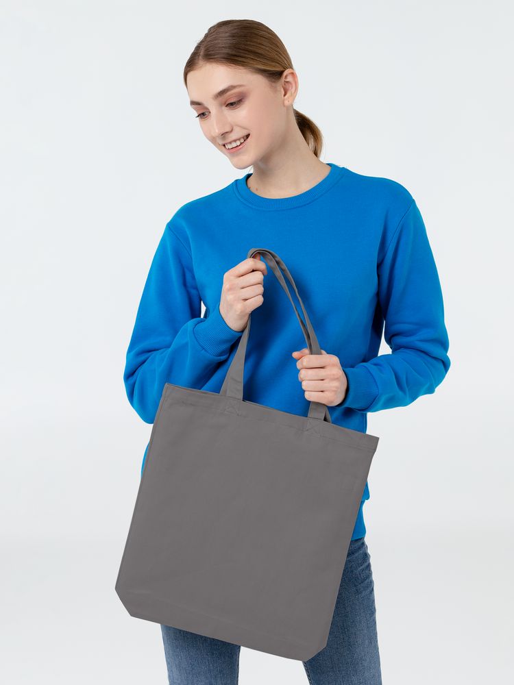 Холщовая сумка Avoska, темно-серая / Миниатюра WWW (1000)