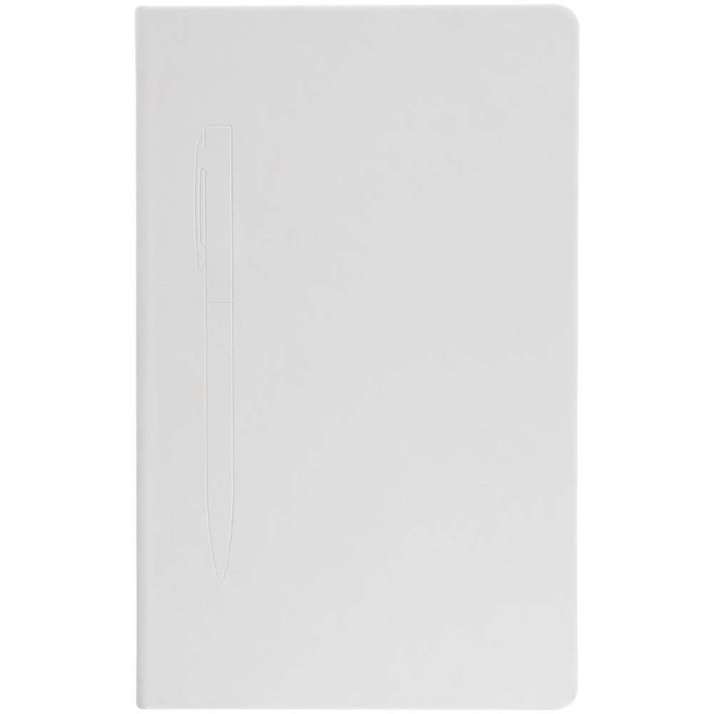 Ежедневник Magnet Shall, недатированный, белый / Миниатюра WWW (1000)