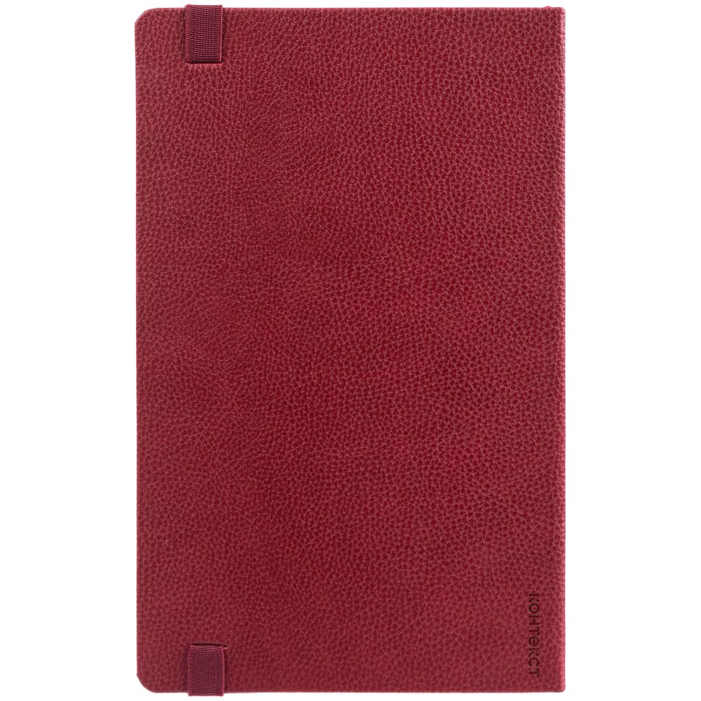 Ежедневник Nova Round, недатированный, красный / Миниатюра WWW (1000)