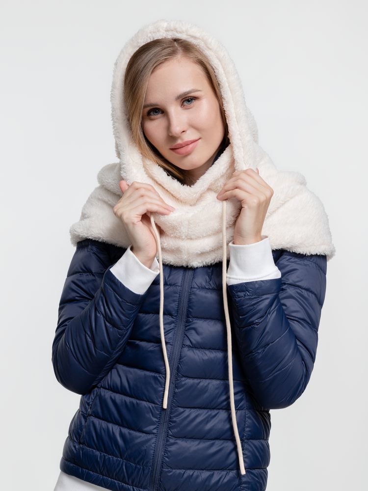 Балаклава-капюшон Flocky, молочно-белая / Миниатюра WWW (1000)