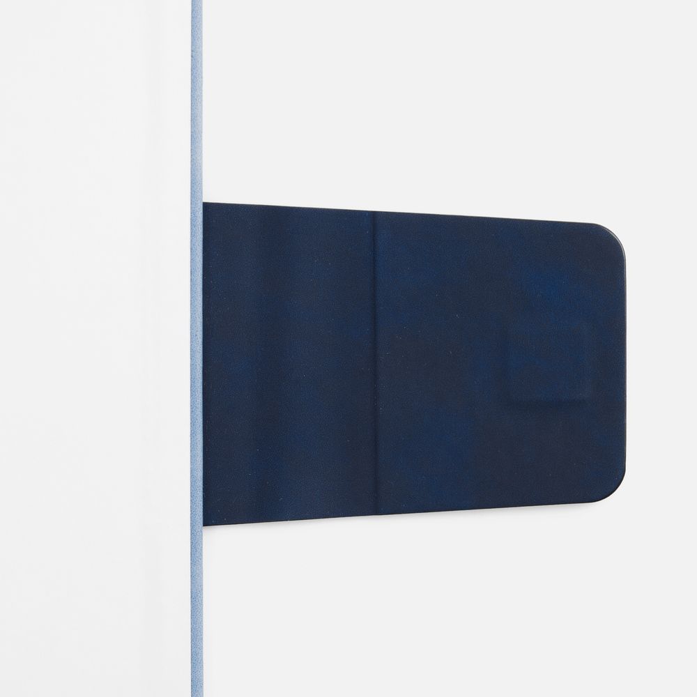 Ежедневник Grande Strap на заказ, датированный, голубой / Миниатюра WWW (1000)