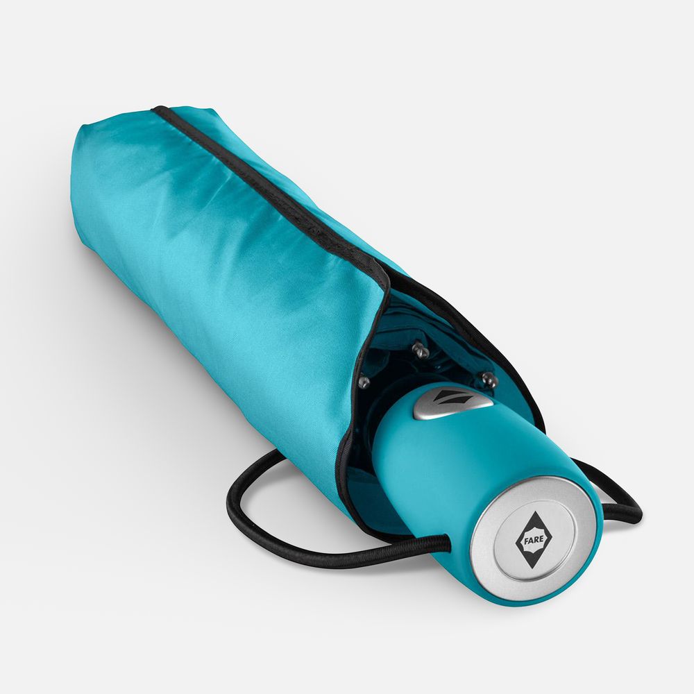 Зонт складной AOC, бирюзовый / Миниатюра WWW (1000)