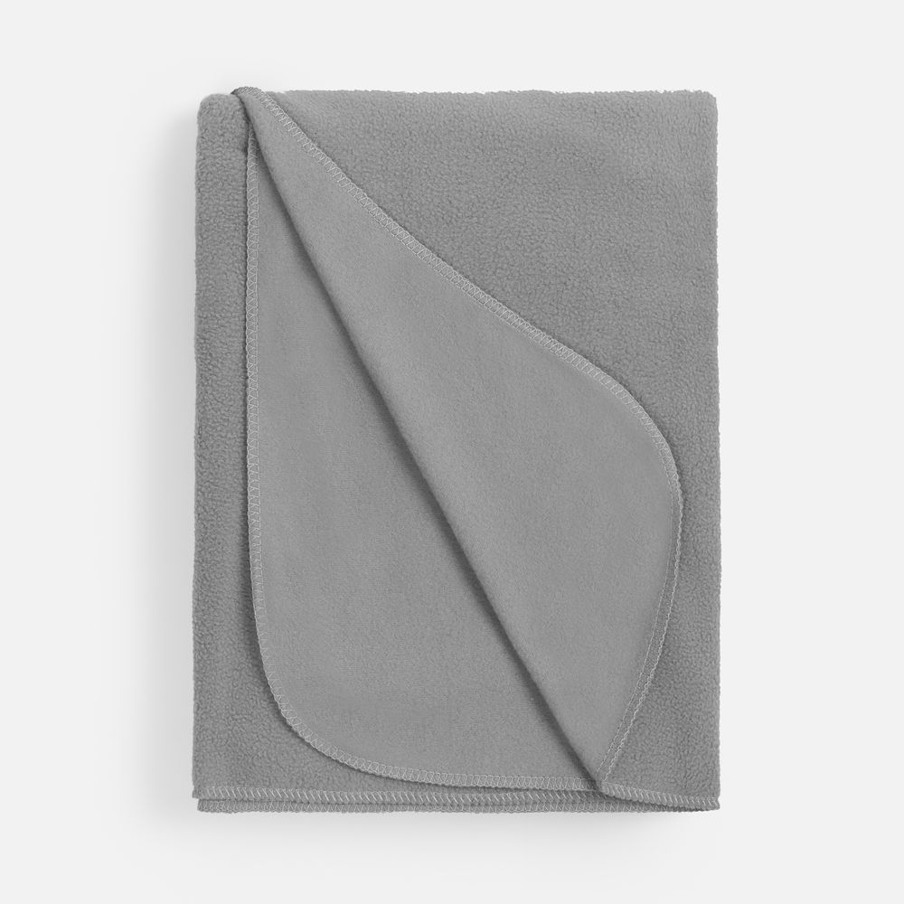 Флисовый плед Warm&Peace, серый / Миниатюра WWW (1000)