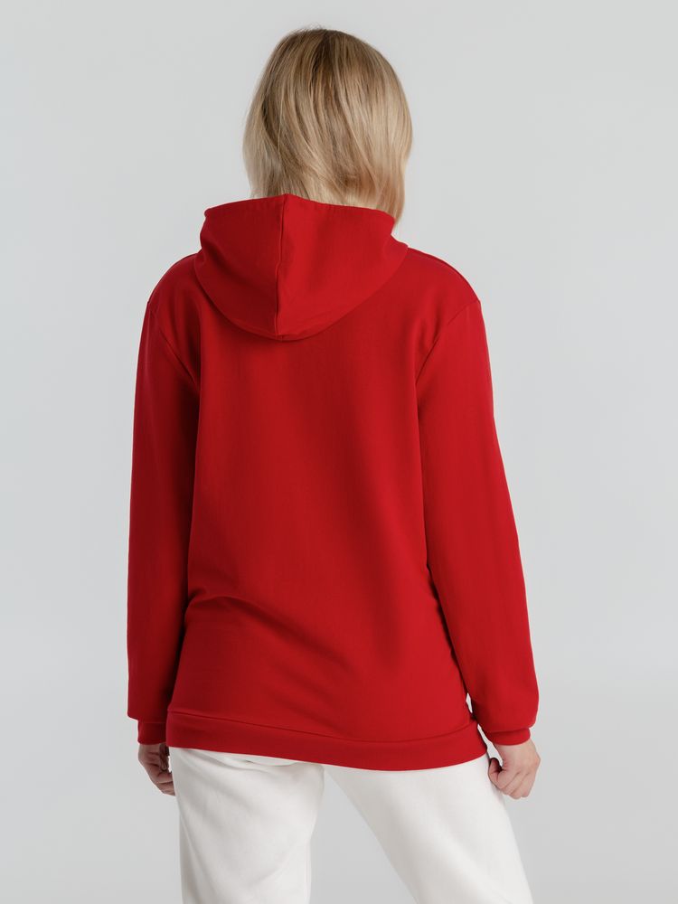 Толстовка с капюшоном унисекс Hoodie, красная / Миниатюра WWW (1000)