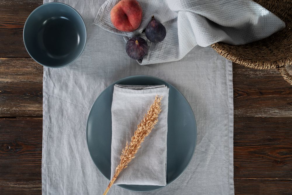 Набор салфеток Fine Line, синий / Миниатюра WWW (1000)