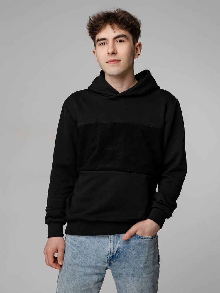 Худи унисекс Patch Catcher со вставкой из липучки, черное / Миниатюра WWW (1000)