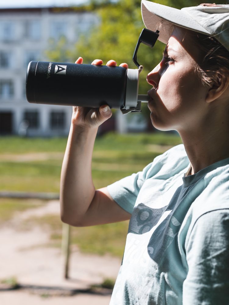 Термостакан «Сититерм», черный / Миниатюра WWW (1000)