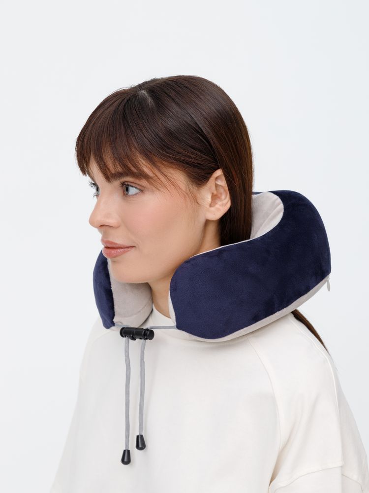 Дорожная подушка-массажер inRelax, синяя / Миниатюра WWW (1000)