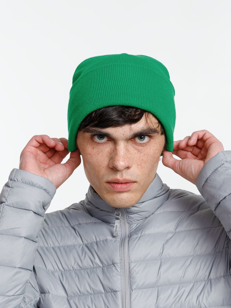 Шапка Urban Flow, зеленая / Миниатюра WWW (1000)