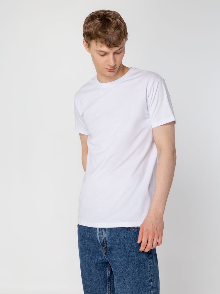 Футболка унисекс T-Bolka 160, белая / Миниатюра WWW (1000)