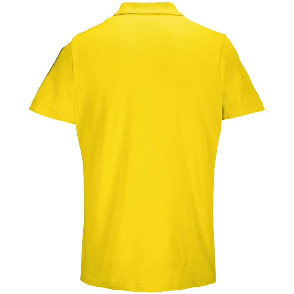 Рубашка поло унисекс Pulse, желтая / Миниатюра WWW (1000)