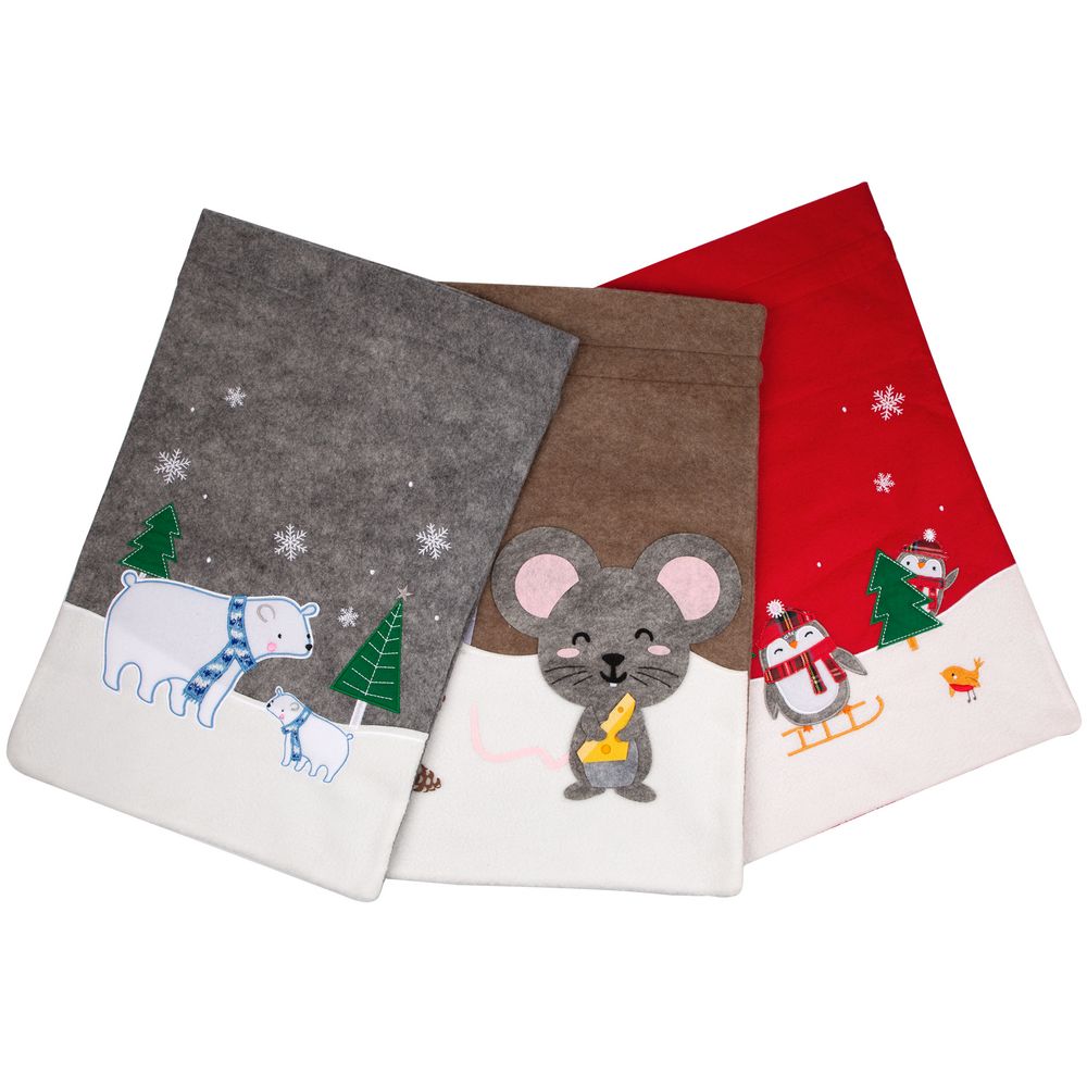 Мешок для подарков Noel, с медведями / Миниатюра WWW (1000)