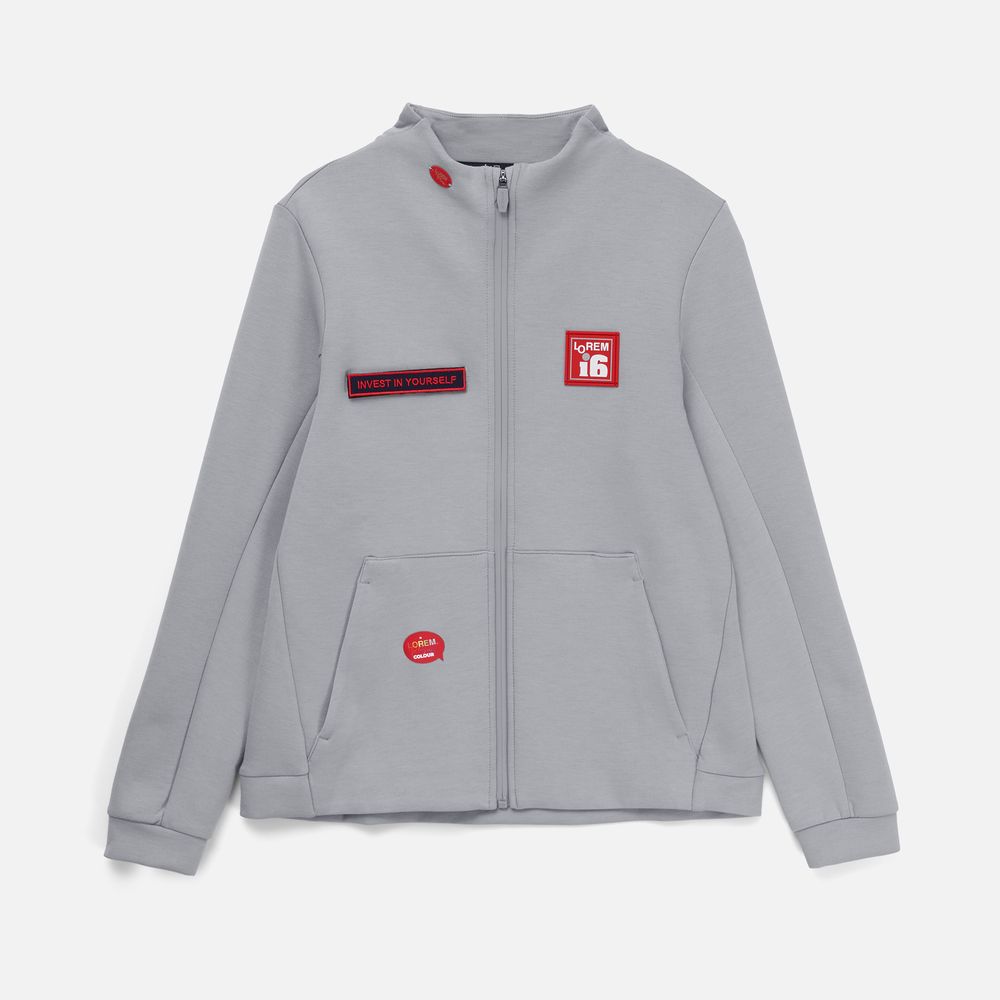 Шильдик металлический Alfa Oval, красный / Миниатюра нанесения (1000)