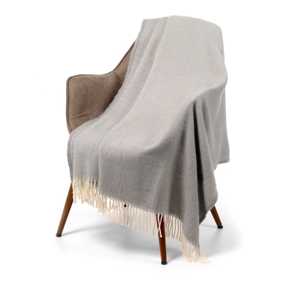 Плед Bilbo, серый / Миниатюра WWW (1000)