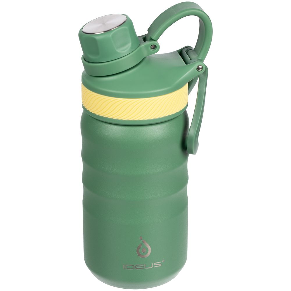 Термобутылка Fujisan, зеленая / Миниатюра WWW (1000)