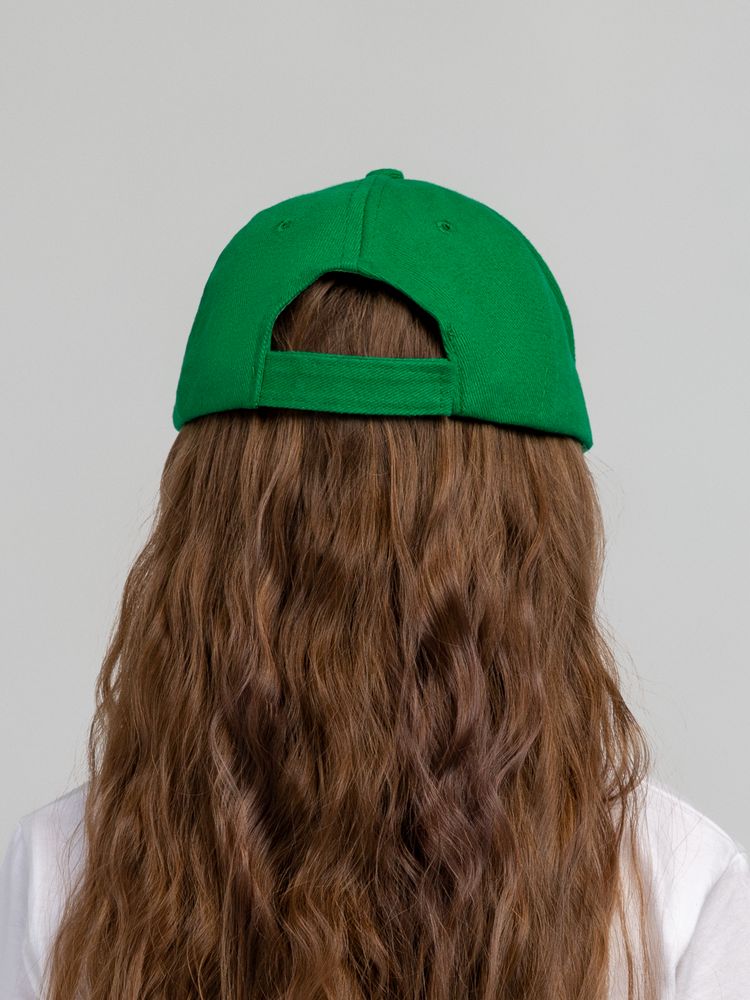 Бейсболка детская Standard Kids, зеленая / Миниатюра WWW (1000)