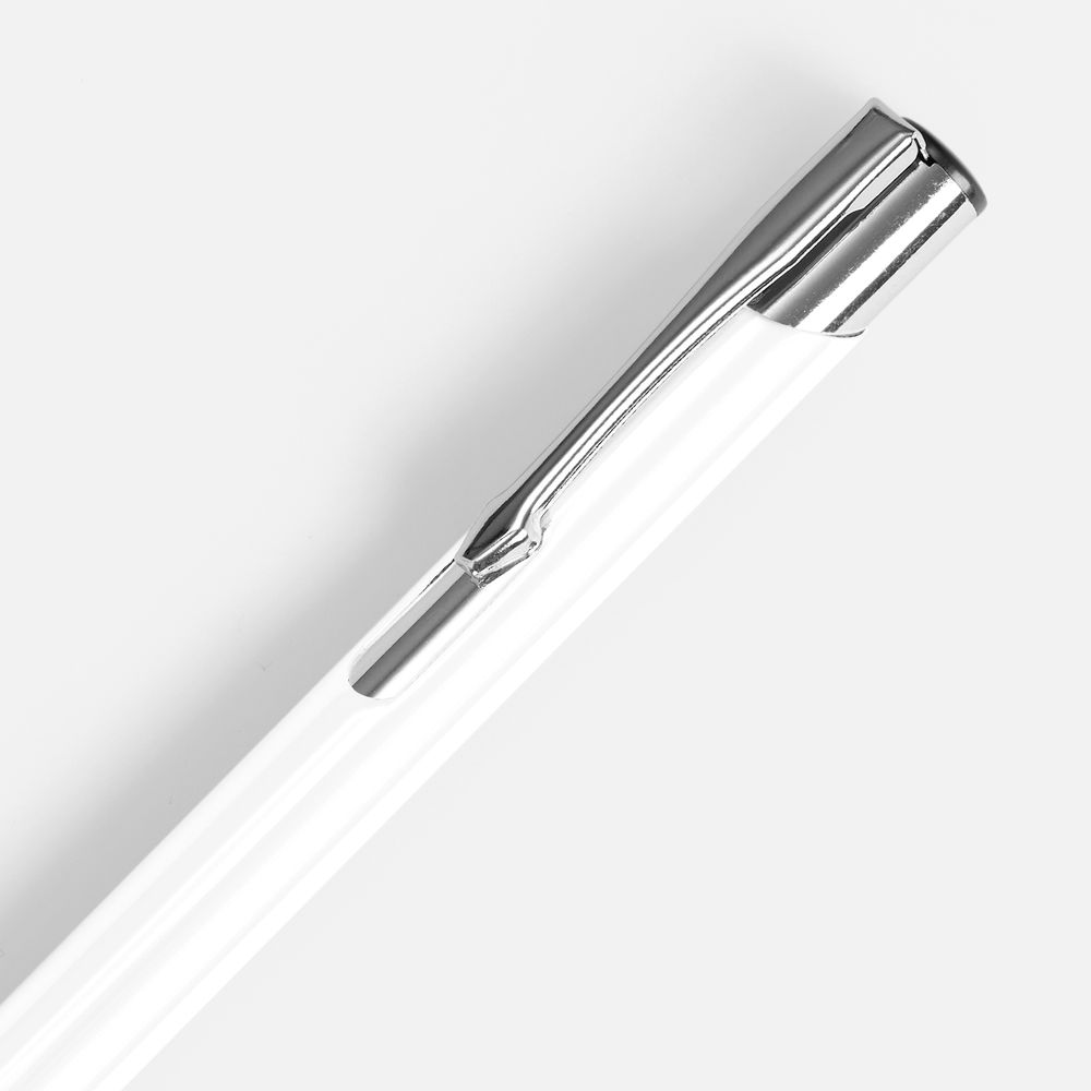 Ручка шариковая Keskus, белая / Миниатюра WWW (1000)