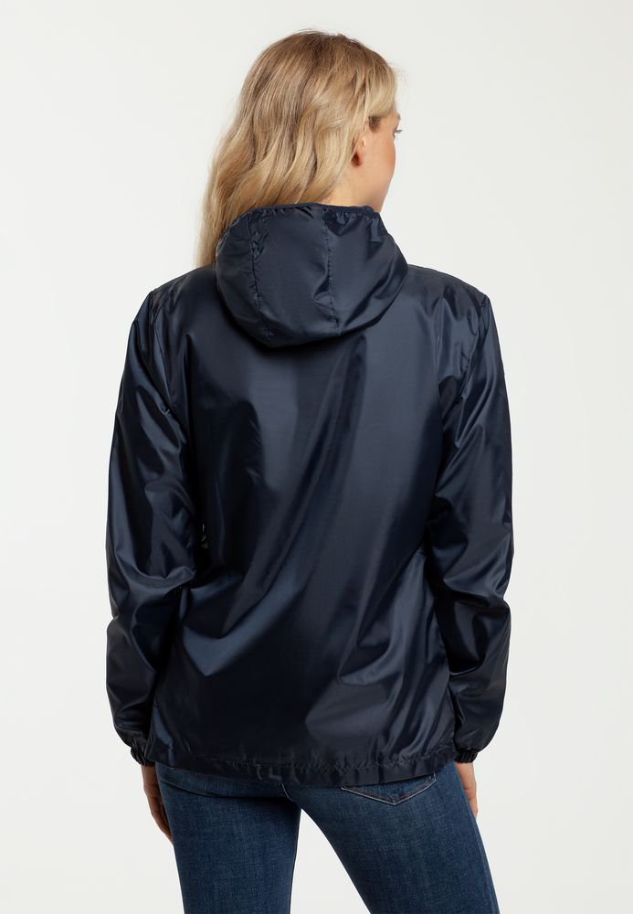 Ветровка женская Fastplant темно-синяя / Миниатюра WWW (1000)
