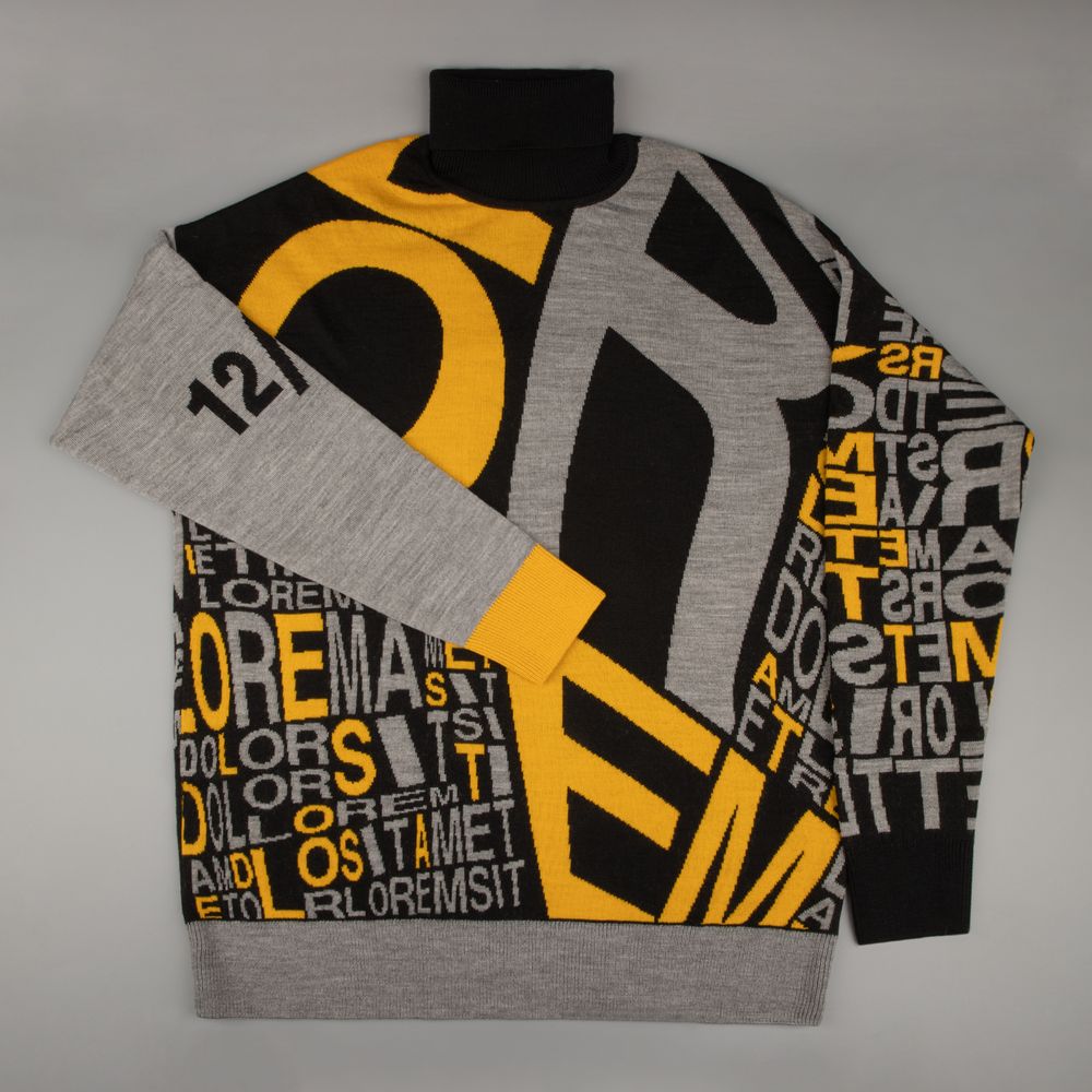 Свитер оверсайз на заказ Tricksy Net, полушерсть / Миниатюра WWW (1000)